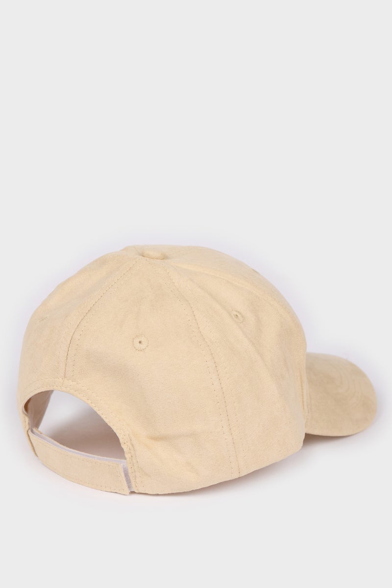 DeFacto Beige Man Man Suede Cap Casual - Image 3
